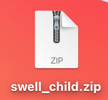 SWELL子テーマのZipファイル